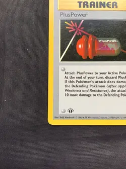 Pokemon Cards: Base Set 1st Edition Uncommon: PlusPower 84/102 - Image 5