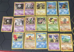 Pokemon Vintage Lot Neo Common Uncommon 40 + Card Bundle - Image 1