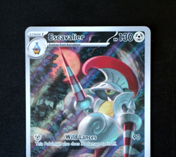 Pokemon Card - Escavalier 138/086 Black Bolt English - Illustration Rare - NM ⭐ - Image 2