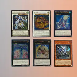 YU-GI-OH! SAMMELKARTEN LOT VERSCHIEDENE SET SHVI/JOTL JAPANESE LOT 6X CARDS - Image 1