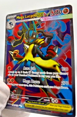 Pokemon Cards - Mega Lucario Ex 160/132 - Mega Evolution - NM - Image 5