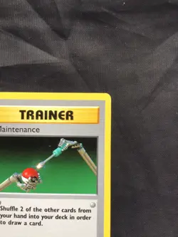 Pokemon Cards: Base Set 1st Edition Uncommon: Maintenance 83/102 - Image 3