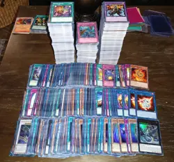 1500 Yugioh Card Lot! 100 FOILS & 200 RARES! - Image 1