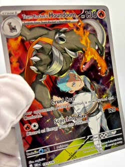Pokemon Cards - Team Rocket's Houndoom 191/182 - Destined Rivals FA - NM - Image 3