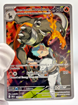 Pokemon Cards - Team Rocket's Houndoom 191/182 - Destined Rivals FA - NM - Image 4