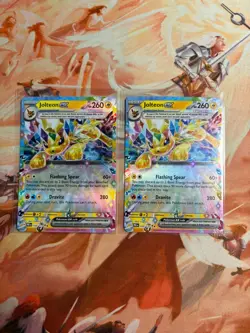 x1 Pokemon TCG Jolteon EX 030/131 Prismatic Evolutions Card NM/M Condition - Image 1