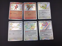 Pokemon Paldean Fates Lot of 6 Cards Baby Shiny Holo Near Mint (English) TCG - Image 1