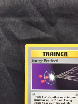 Pokemon Cards: Base Set 1st Edition Uncommon: Energy Retrieval 81/102 - Image 2