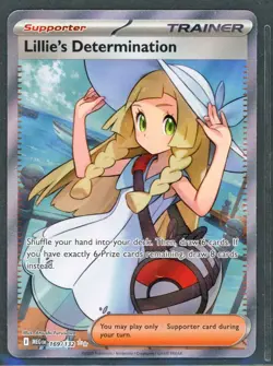 Pokemon Cards - Lillie's Determination 169/132 - Mega Evolution - NM - Image 1