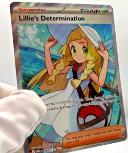 Pokemon Cards - Lillie's Determination 169/132 - Mega Evolution - NM - Image 3