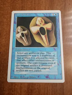 1994 Magic: The Gathering - Revised(3rd) - COPY ARTIFACT - Vintage Rare - EX - Image 1