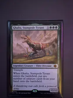 Ghalta, Stampede Tyrant The Lost Caverns of Ixalan Regular - Image 1