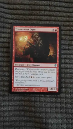 Magic: the Gathering / MtG Treasonous Ogre x1 Conspiracy - Image 1