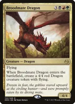 Broodmate Dragon | MtG Magic Mixed Sets Same Art - Image 1