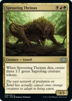 Sprouting Thrinax x4 4x Double Masters 2022 NM MTG - Image 1