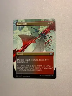 Terminate (Borderless) - MTG Double Masters 2022 (2X2) #389 NM - Image 1