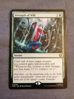 Strength of Will Marvel's Spider-Man Regular NM R 0118 - Image 1