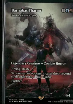 Barnabas Tharmr - FOIL - Final Fantasy FFXVI FCA - 0056 - MTG Magic - Image 2