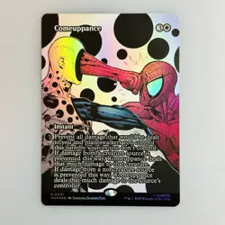 Magic The Gathering Marvel Spider-Man Comeuppance Mythic Foil Borderless M 0001 - Image 1