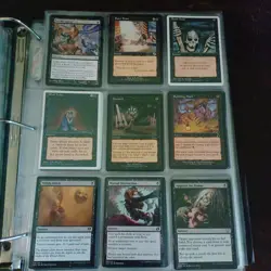 Vintage Magic Black Spells Binder Diabolic Intent, Soul Spike, Hatred Exodus MTG - Image 3