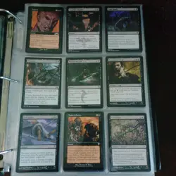 Vintage Magic Black Spells Binder Diabolic Intent, Soul Spike, Hatred Exodus MTG - Image 4