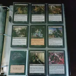Vintage Magic Black Spells Binder Diabolic Intent, Soul Spike, Hatred Exodus MTG - Image 5