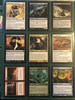 MTG lot of 9 Planar Chaos Rares, Extirpate, Null Profusion, Chronozoa, Boom/Bust - Image 1