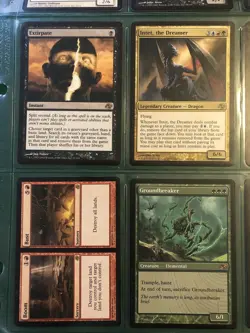 MTG lot of 9 Planar Chaos Rares, Extirpate, Null Profusion, Chronozoa, Boom/Bust - Image 3