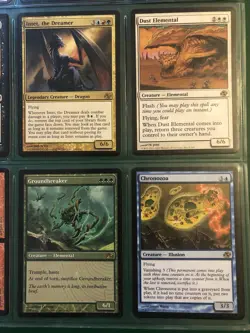 MTG lot of 9 Planar Chaos Rares, Extirpate, Null Profusion, Chronozoa, Boom/Bust - Image 4