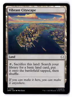 Vibrant Cityscape NM* Marvel's Amazing Spiderman ENGLISH 0188 mtg -UnltdCards - Image 1