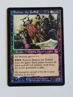 MTG Balthor the Defiled Foil Judgement MP Moderately Played - Image 1