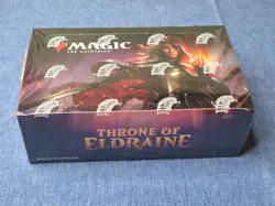Magic the Gathering Throne of Eldraine Draft Booster Box Factory Sealed ENGLISH - Image 1