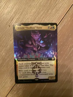🔮 MTG: Henzie "Toolbox" Torre (Extended Art) Commander: Foil - Image 1
