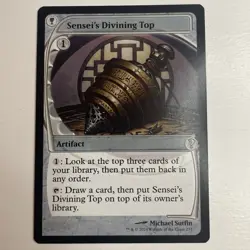Sensei's Divining Top MtG Future Sight Border Frame MB2 Mystery Booster 2 NM - Image 1
