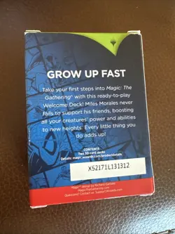 Sdcc 2025 Magic The Gathering Marvel Spider-Man Miles Morales Green Welcome Deck - Image 2