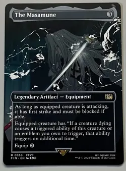 MTG Final Fantasy The Masamune Legendary Artifact RARE REGULAR #0353 - Image 1