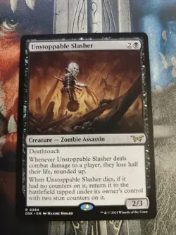 Unstoppable Slasher (0294) Duskmourn: House of Horror Regular - Image 1