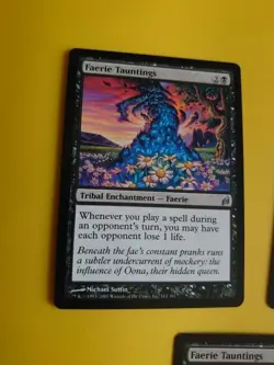 Faerie Tauntings x3 Tribal Enchantment MTG Card. Lorwyn. - Image 5
