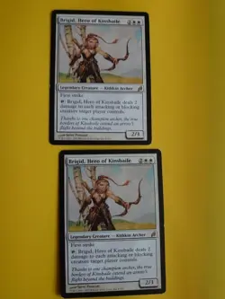 Brigid, Hero of Kinsbaile x2 rare archer MTG Card. Lorwyn. - Image 1
