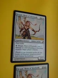 Brigid, Hero of Kinsbaile x2 rare archer MTG Card. Lorwyn. - Image 4