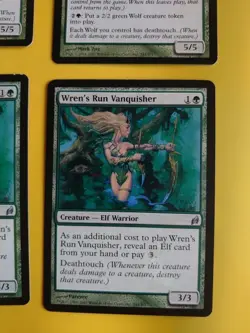 Wren's Run PAckmaser - rare x2 & Wren's run vanquuisher x2 MTG 4 Card. Lorwyn. - Image 2