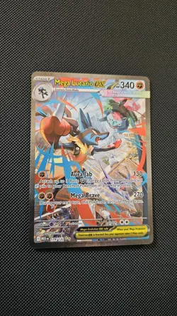 Mega Lucario ex 179/132 - Pokemon TCG Mega Evolution Holo SIR PACK FRESH NM/M - Image 1