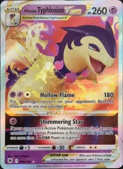 Hisuian Typhlosion VSTAR 054/189 Astral Radiance Ultra Rare Pokemon TCG - Image 1
