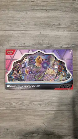 Pokemon TCG: Mimikyu ex & Alcremie ex Premium Collection Box - Image 1
