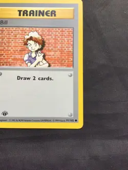 Pokemon Cards: Base Set 1st Edition Common: Bill 91/102 - Image 4