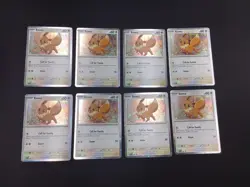 Pokemon Eevee #200 Black Star Promo Lot of 8 Holo Mint (English) TCG - Image 1