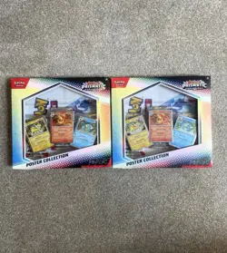 Pokemon X2 Prismatic Evolutions Poster Collection Box New & Sealed✅ - Image 1