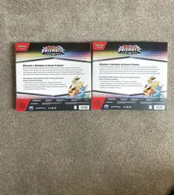 Pokemon X2 Prismatic Evolutions Poster Collection Box New & Sealed✅ - Image 2