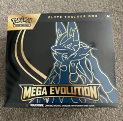 Pokemon TCG Mega Evolution Center Elite Trainer Box ETB - Image 1