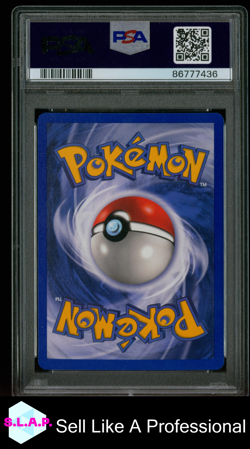GENGAR-HOLO GERMAN POKEMON SKYRIDGE 2003 H9 PSA 8 - Image 2